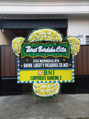 Papan Bunga Duka di Malinau Barat
